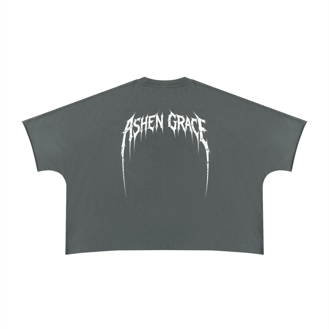Unisex Heavyweight Boxy Raw Edge T-Shirt