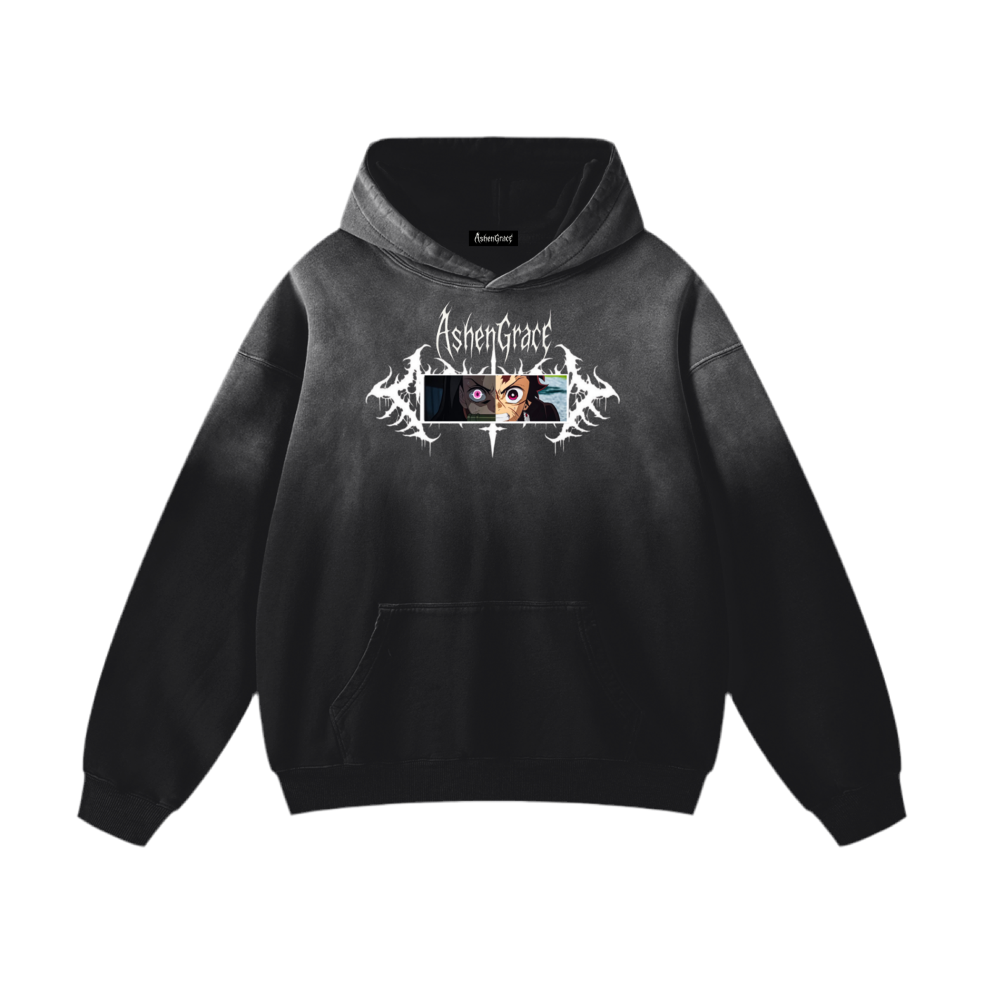 Tanjiro & Nezuko Oversized Hoodie