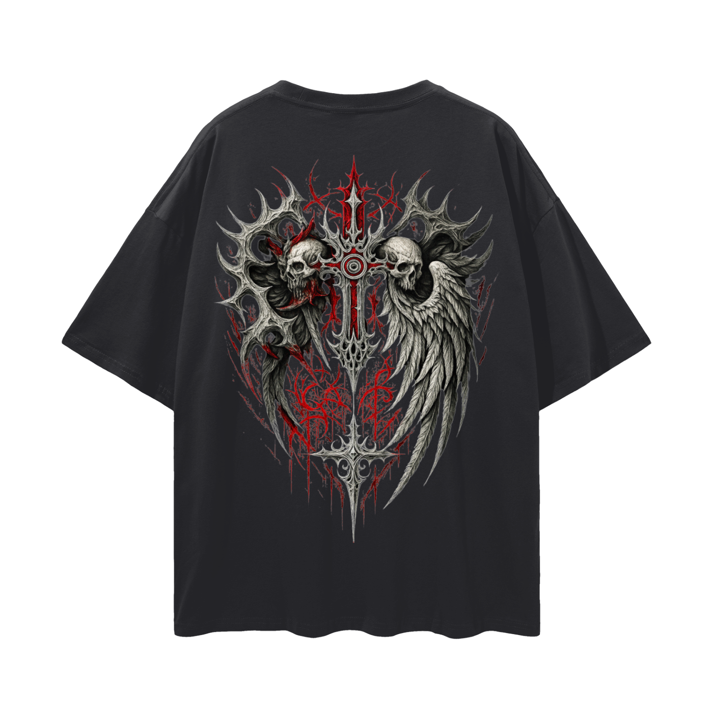 Streetwear Loose Drop Shoulder T-Shirt