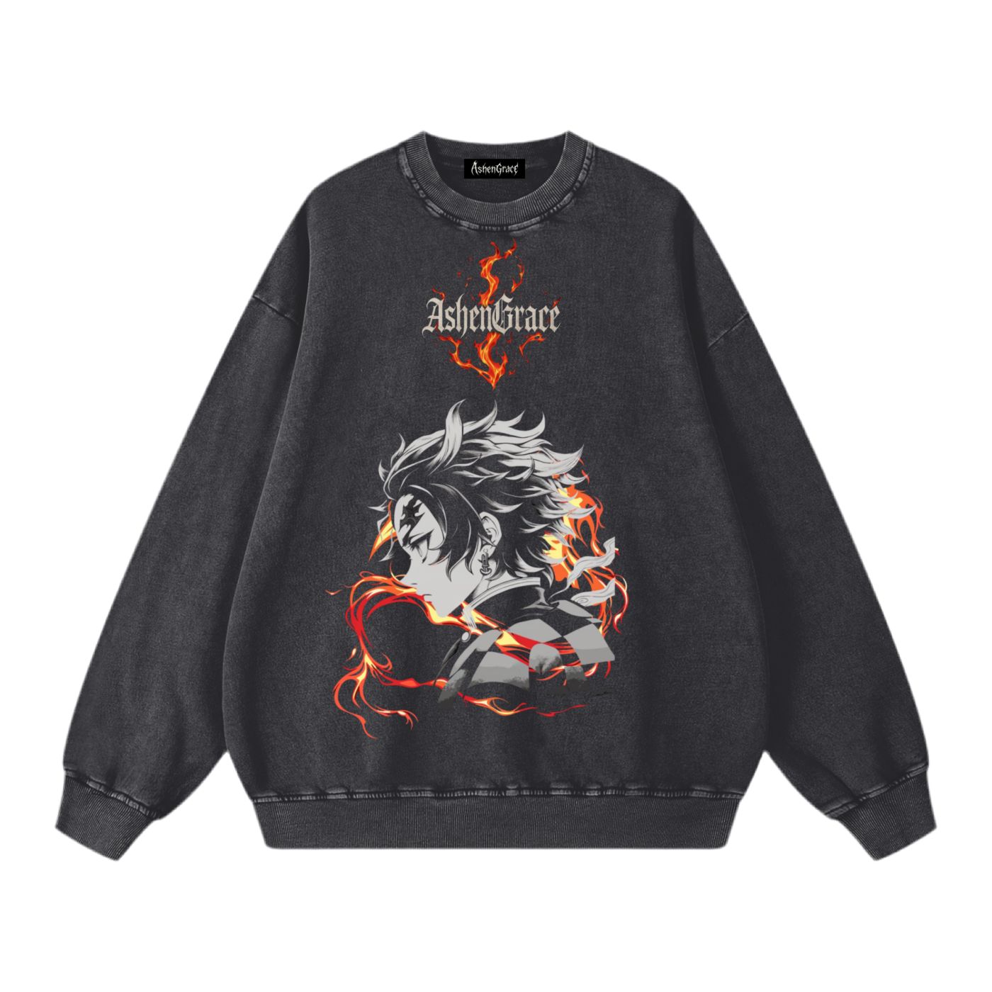 Eternal Flame Oversized Sweatshirt