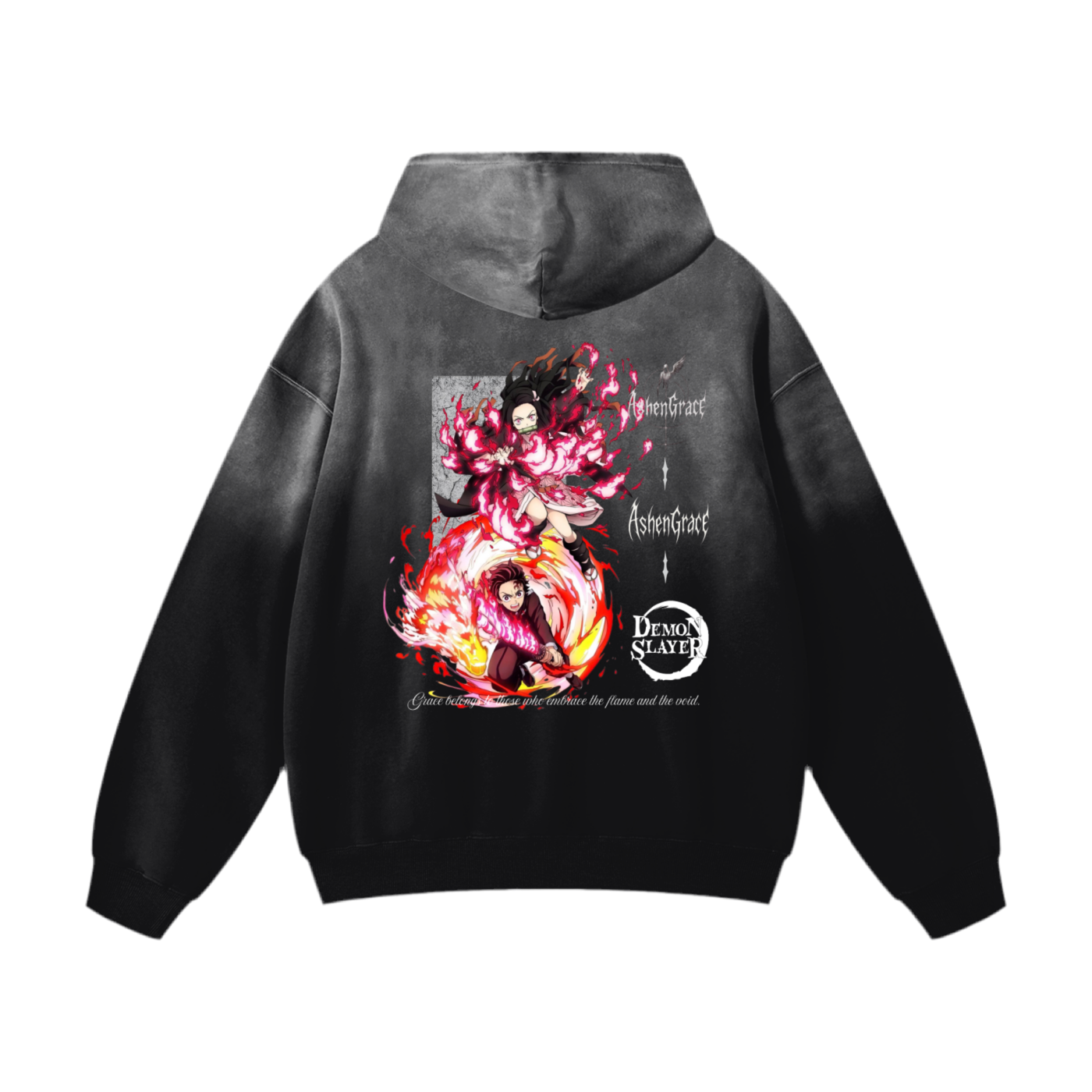 Tanjiro & Nezuko Oversized Hoodie