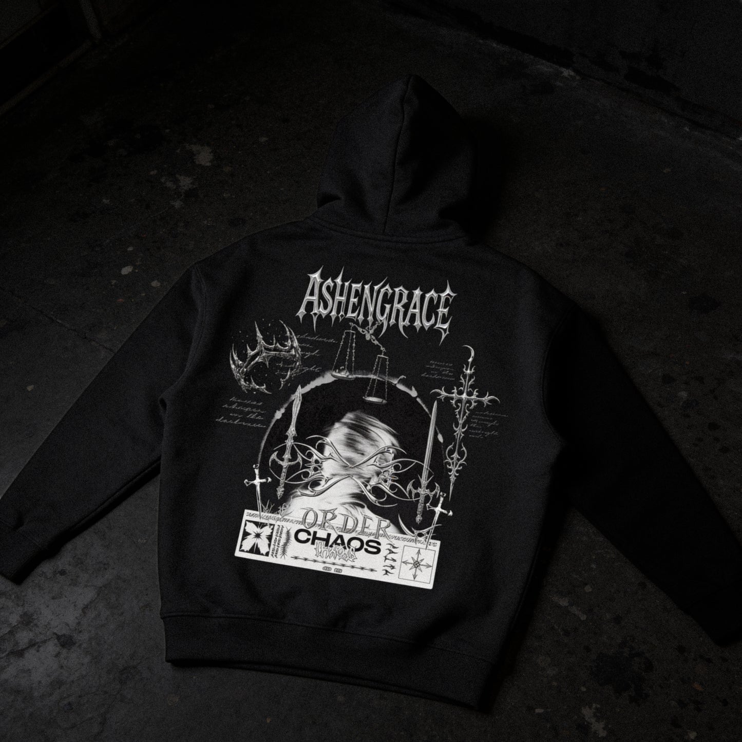 Order & Chaos Oversized Hoodie