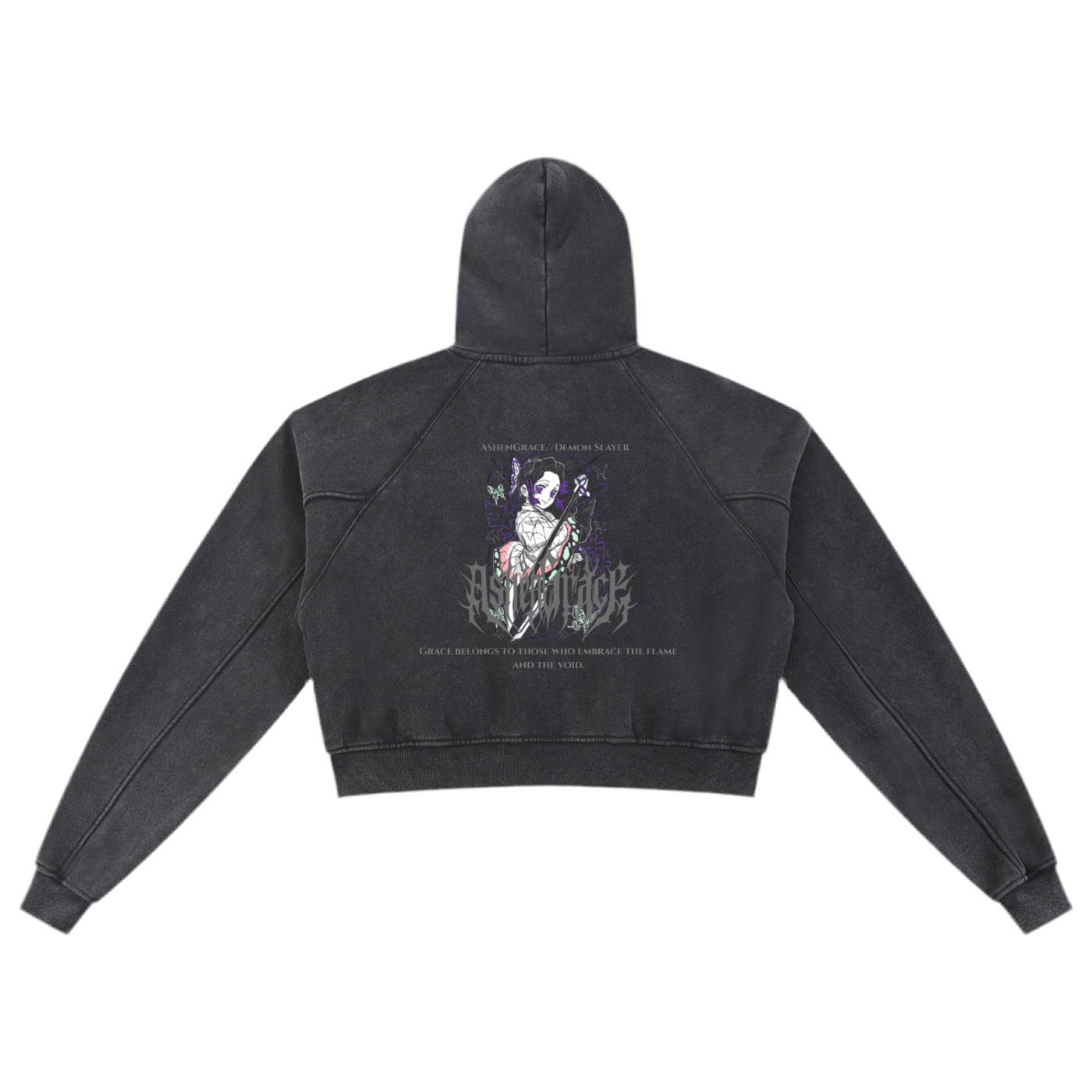 Shinobu Cropped Hoodie
