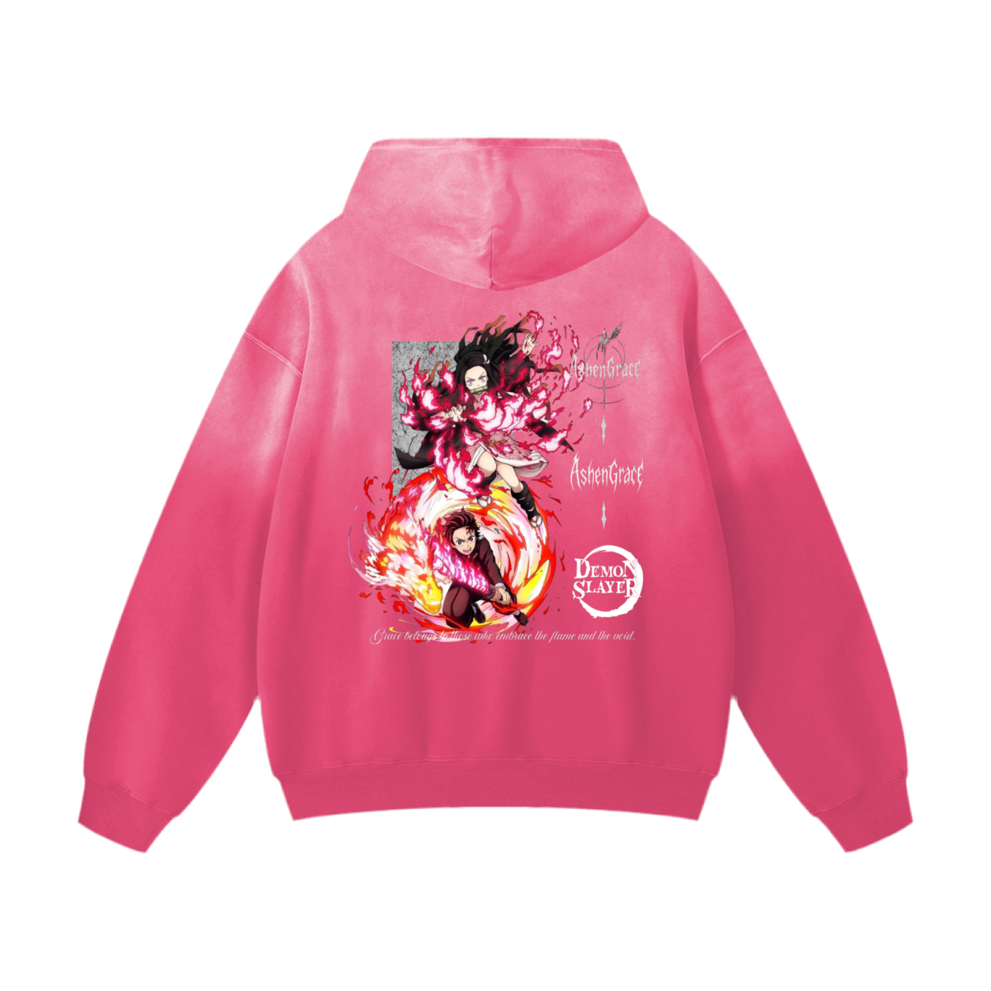 Tanjiro & Nezuko Oversized Hoodie