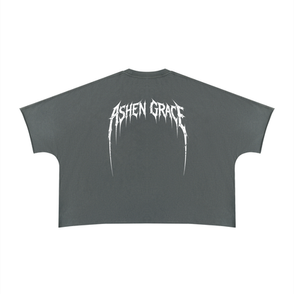 Unisex Heavyweight Boxy Raw Edge T-Shirt