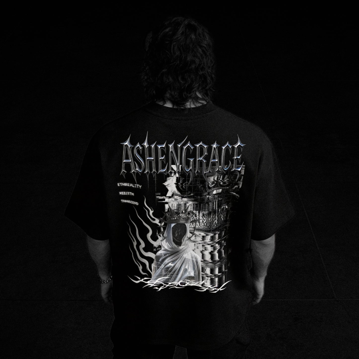 Crowned in Ruin Oversized T-Shirt