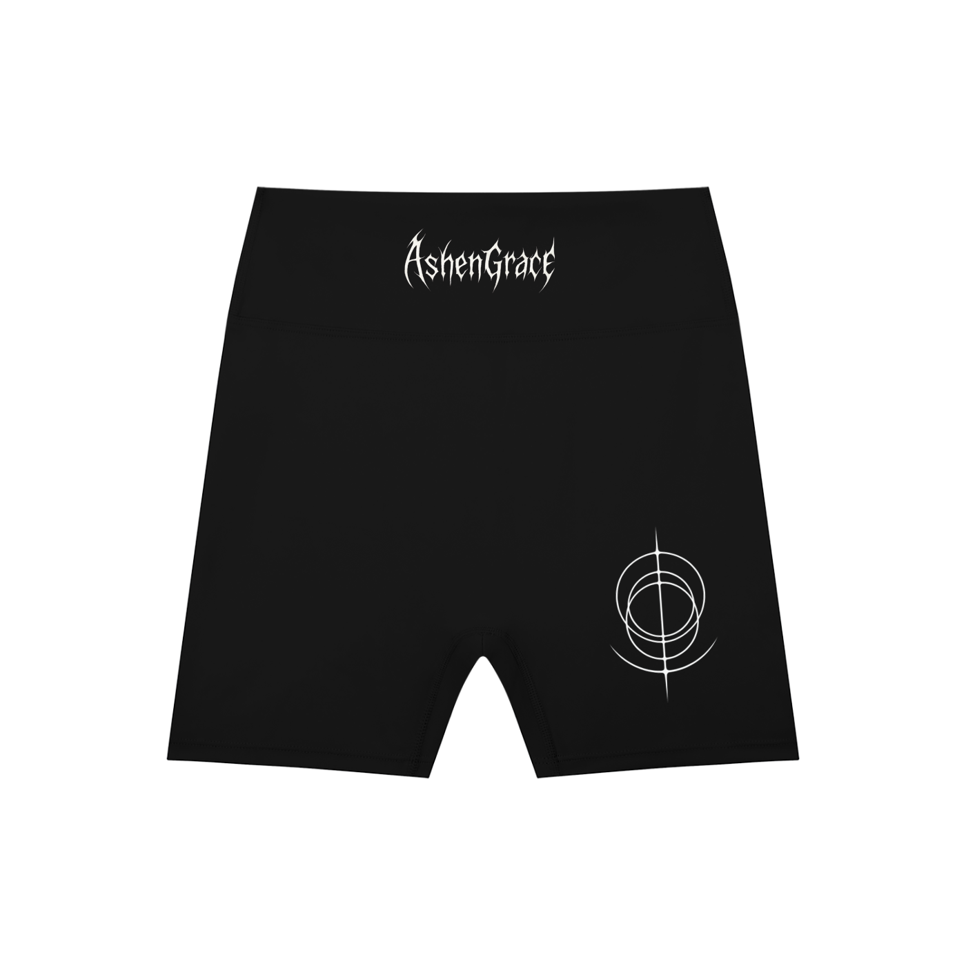 High-Waisted Blend Biker Shorts