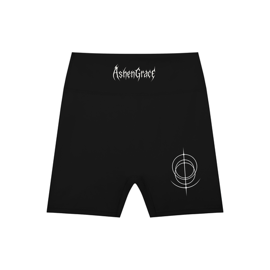 High-Waisted Blend Biker Shorts