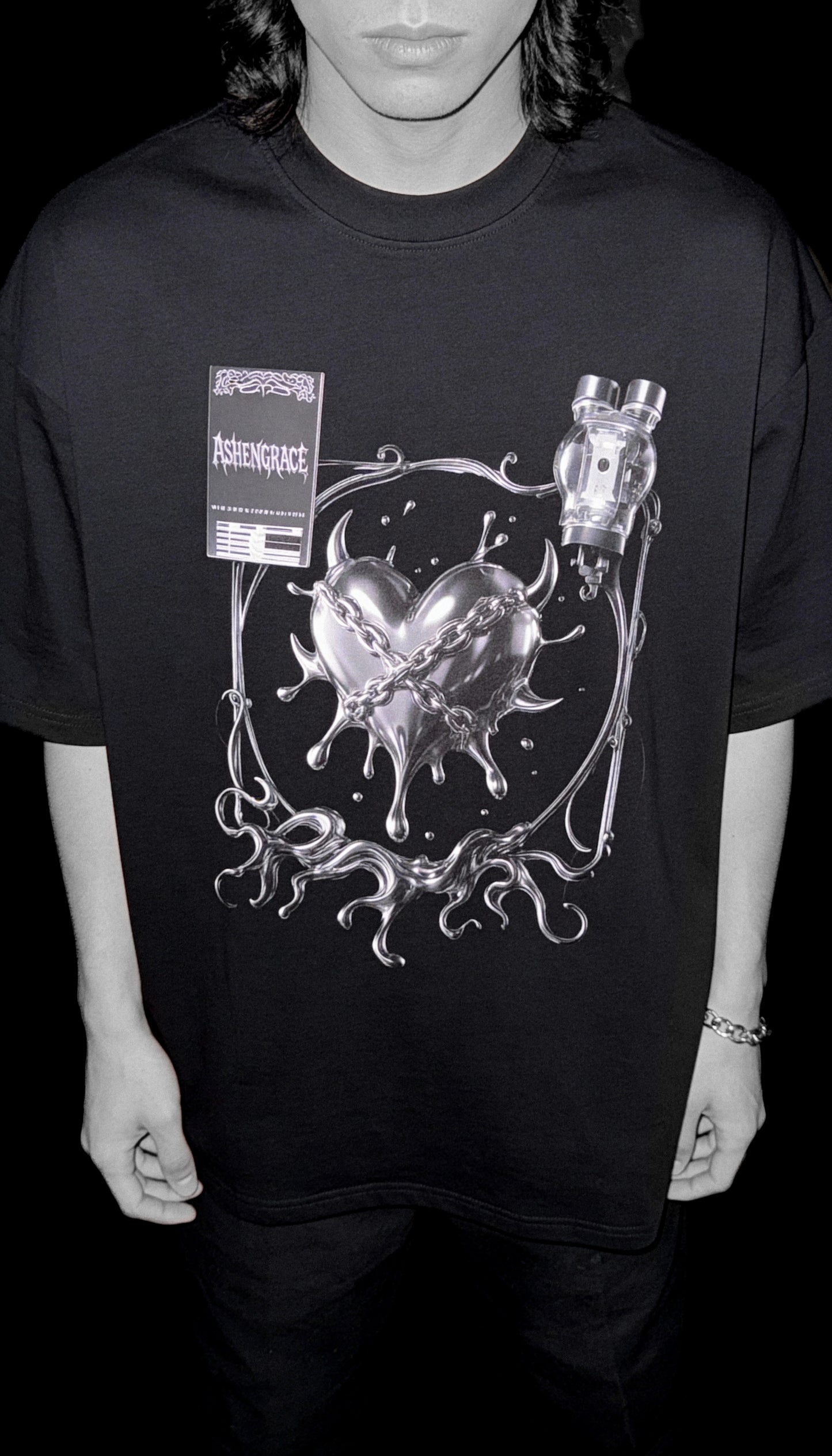 Chromatic Pulse Oversized T-Shirt