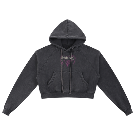Oathbound Cropped Hoodie [Blossom]