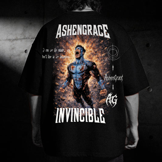 Invincible Battle Damaged Oversized T-Shirt [Limited Edition]