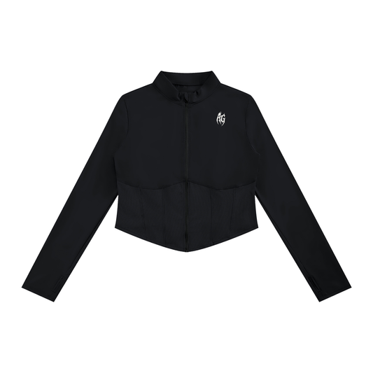 Women's Slim Fit Full-Zip Yoga Jacket