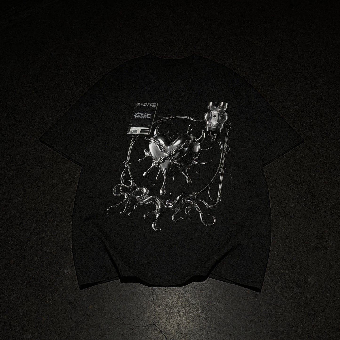 Chromatic Pulse Oversized T-Shirt