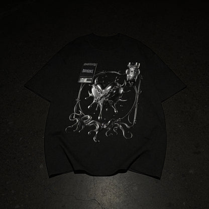 Chromatic Pulse Oversized T-Shirt