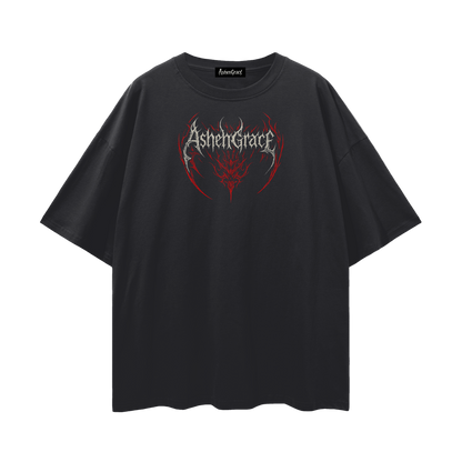 Radiance Oversized T-Shirt [Crimson]