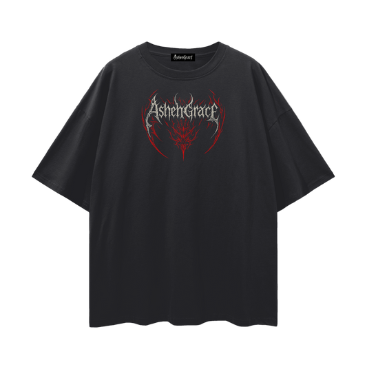 Radiance Oversized T-Shirt [Crimson]