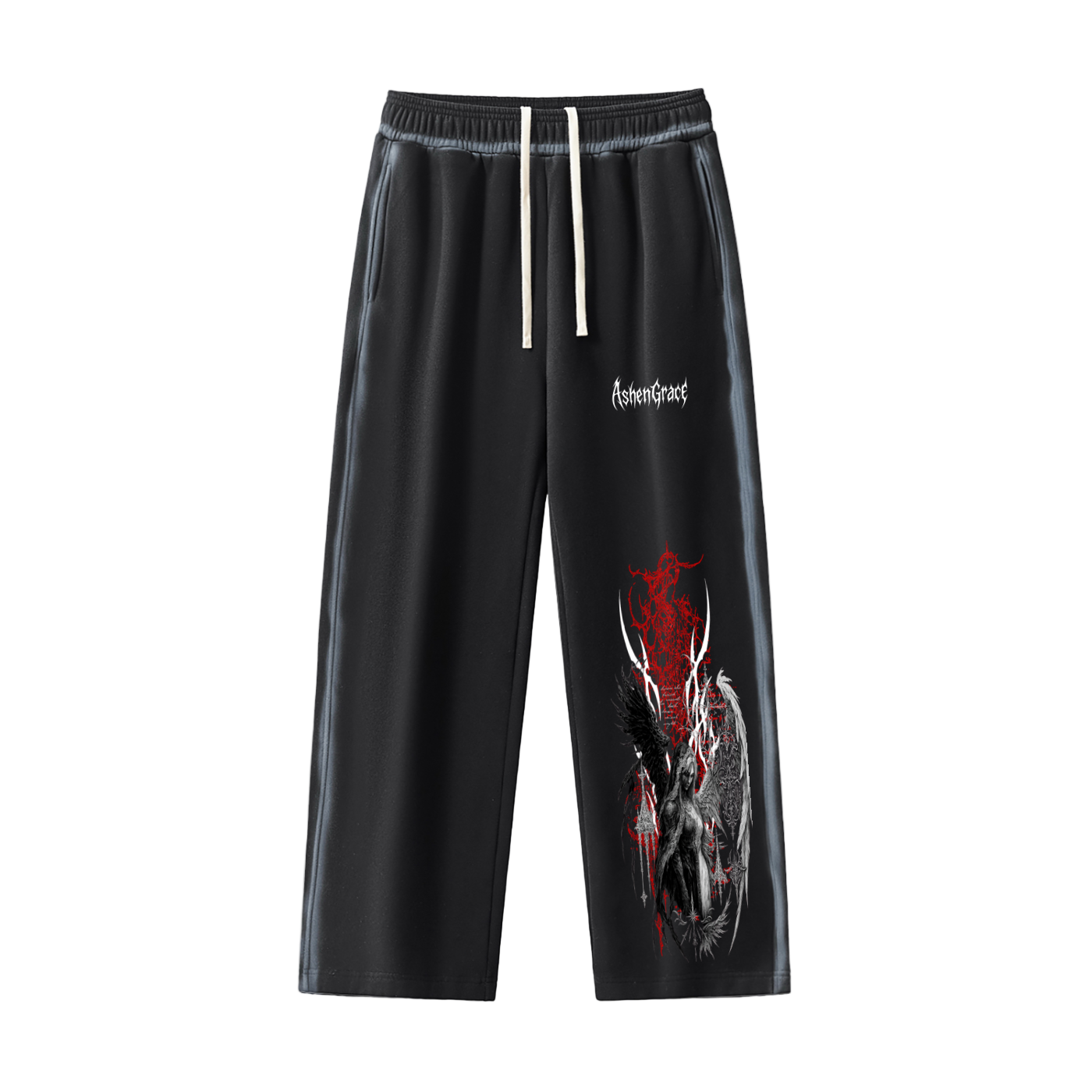 Tainted Wings Sweatpants [Crimson]