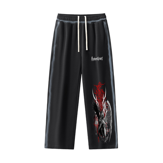 Tainted Wings Sweatpants [Crimson]