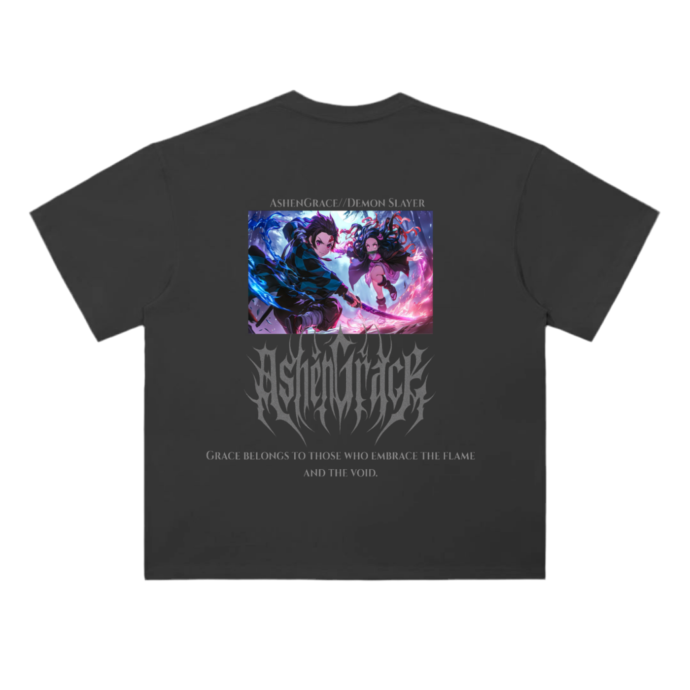 Tanjiro & Nezuko Oversized Shirt [Limited Edition]
