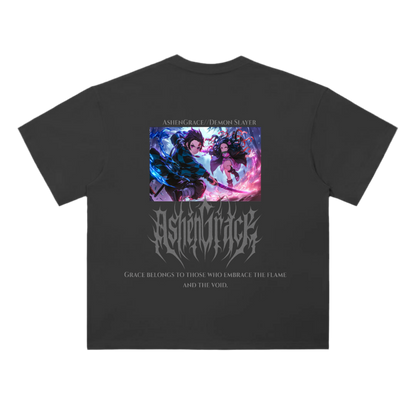 Tanjiro & Nezuko Oversized Shirt [Limited Edition]