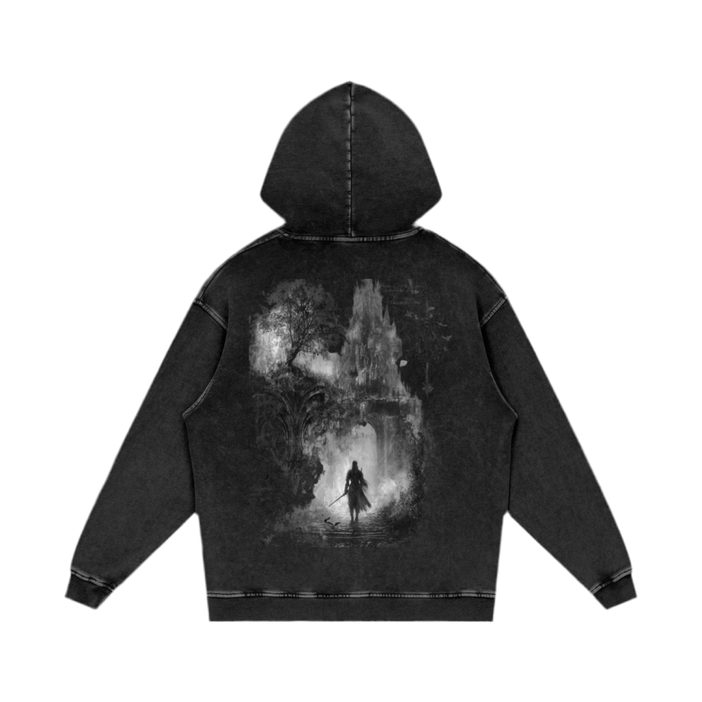 Echos of Ruin Hoodie [Obsidian Grace]