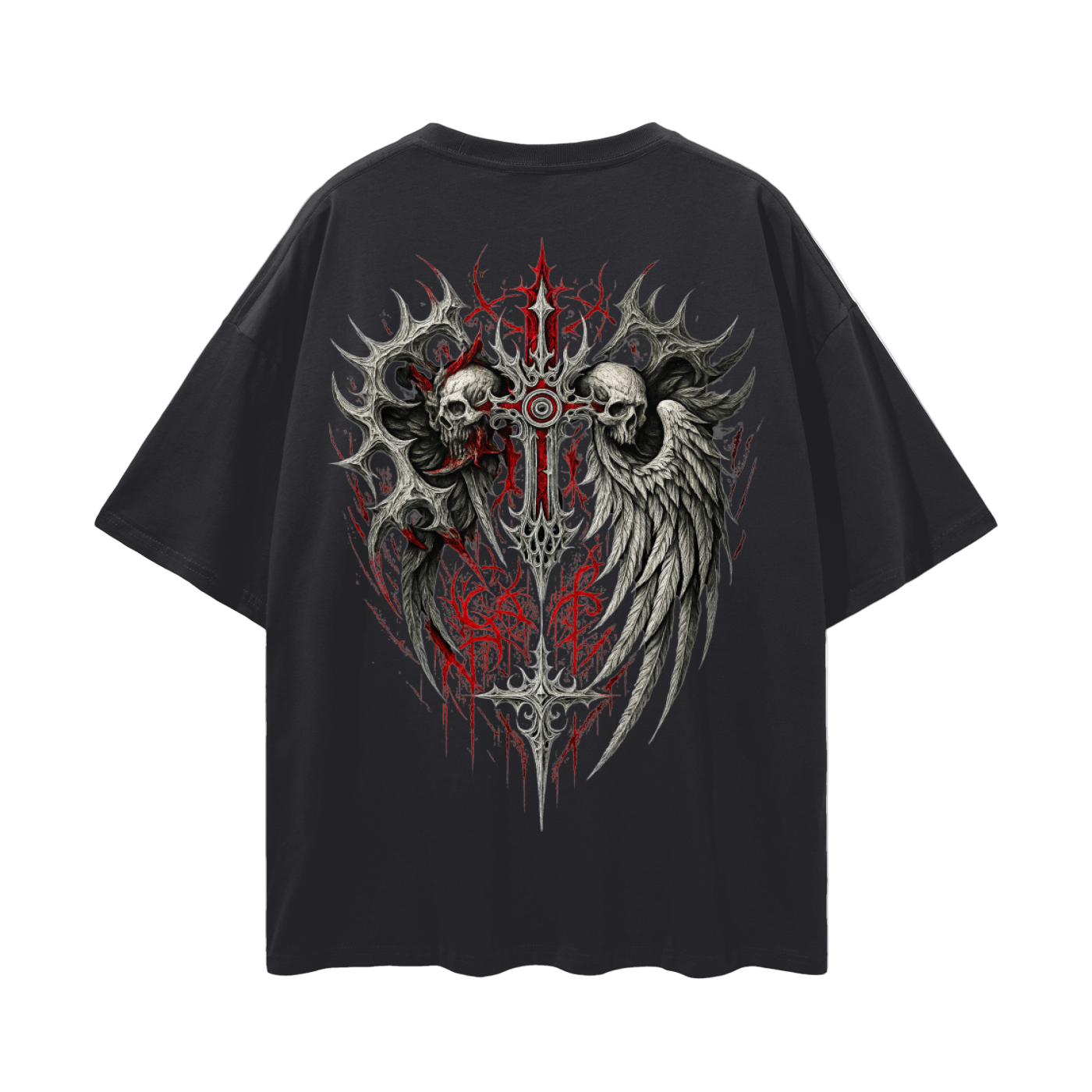 Radiance Oversized T-Shirt [Crimson]