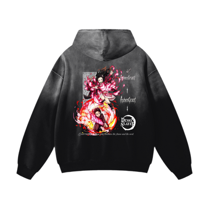 Tanjiro & Nezuko Oversized Hoodie