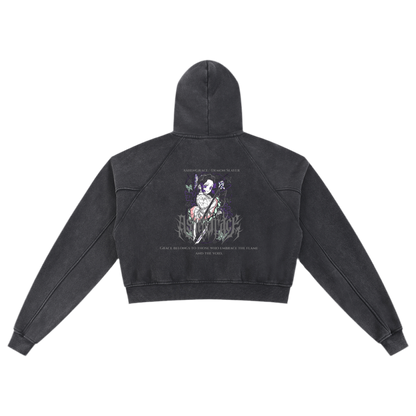 Shinobu Cropped Hoodie