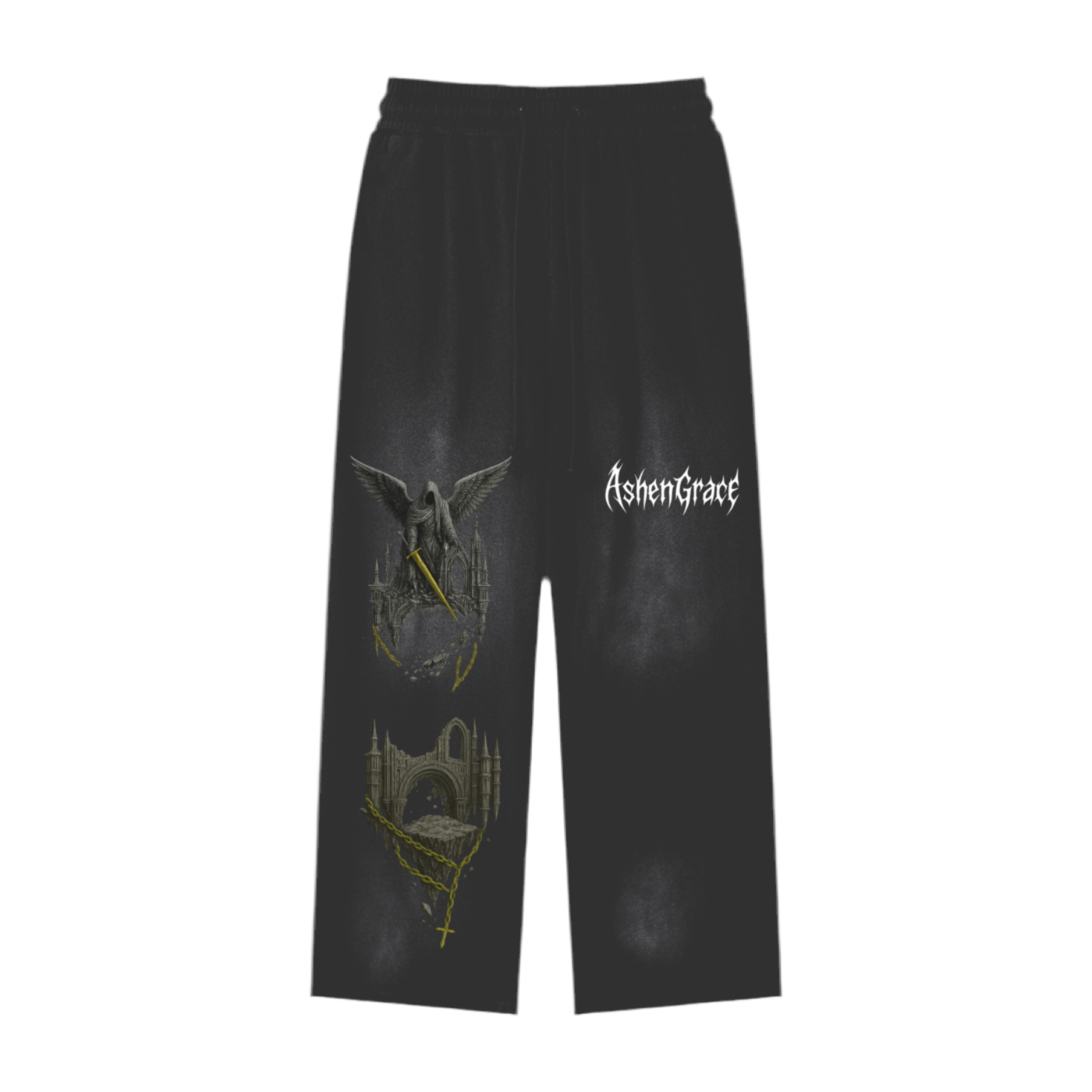 Split Sanctum Sweatpants [Chapel Gold]