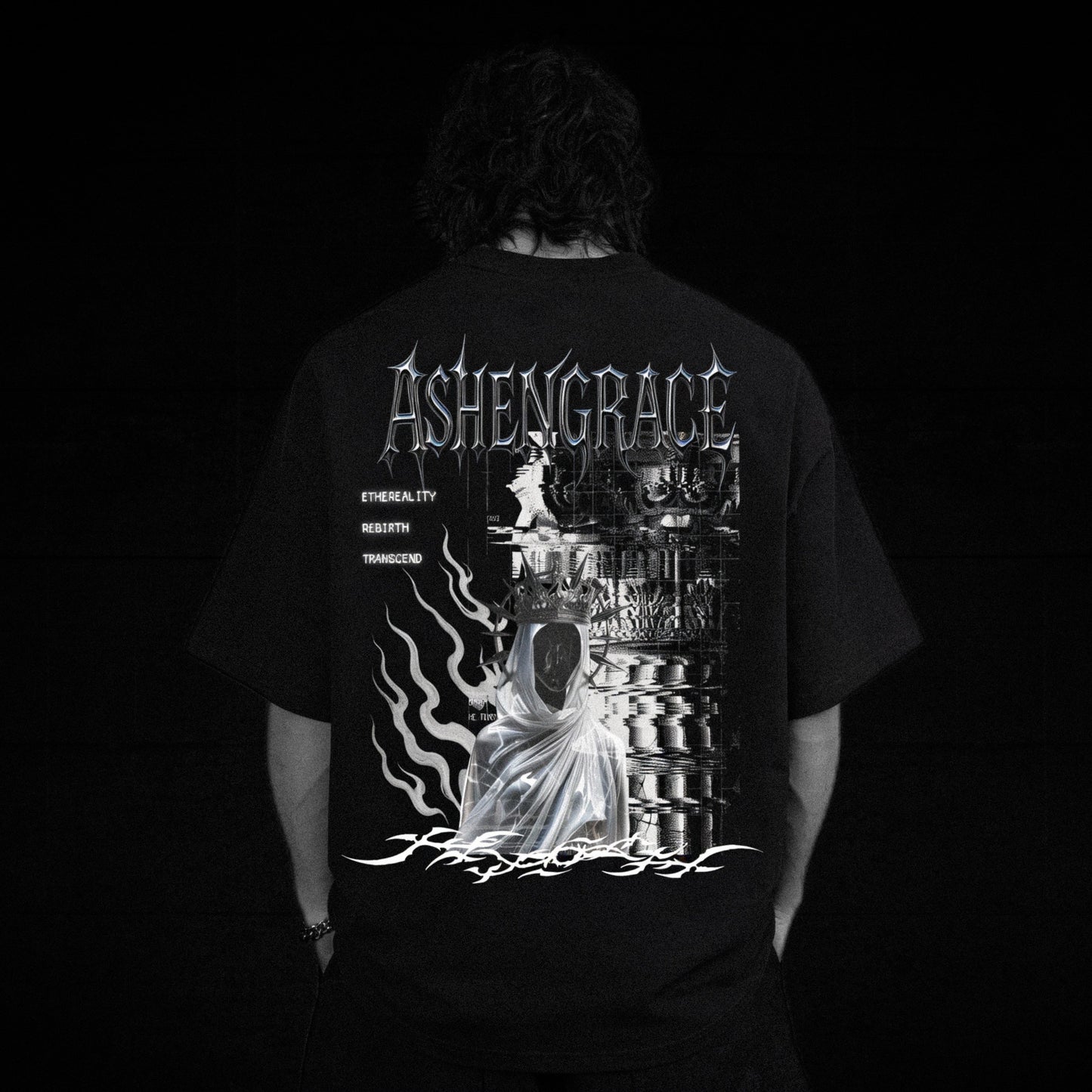 Crowned in Ruin Oversized T-Shirt