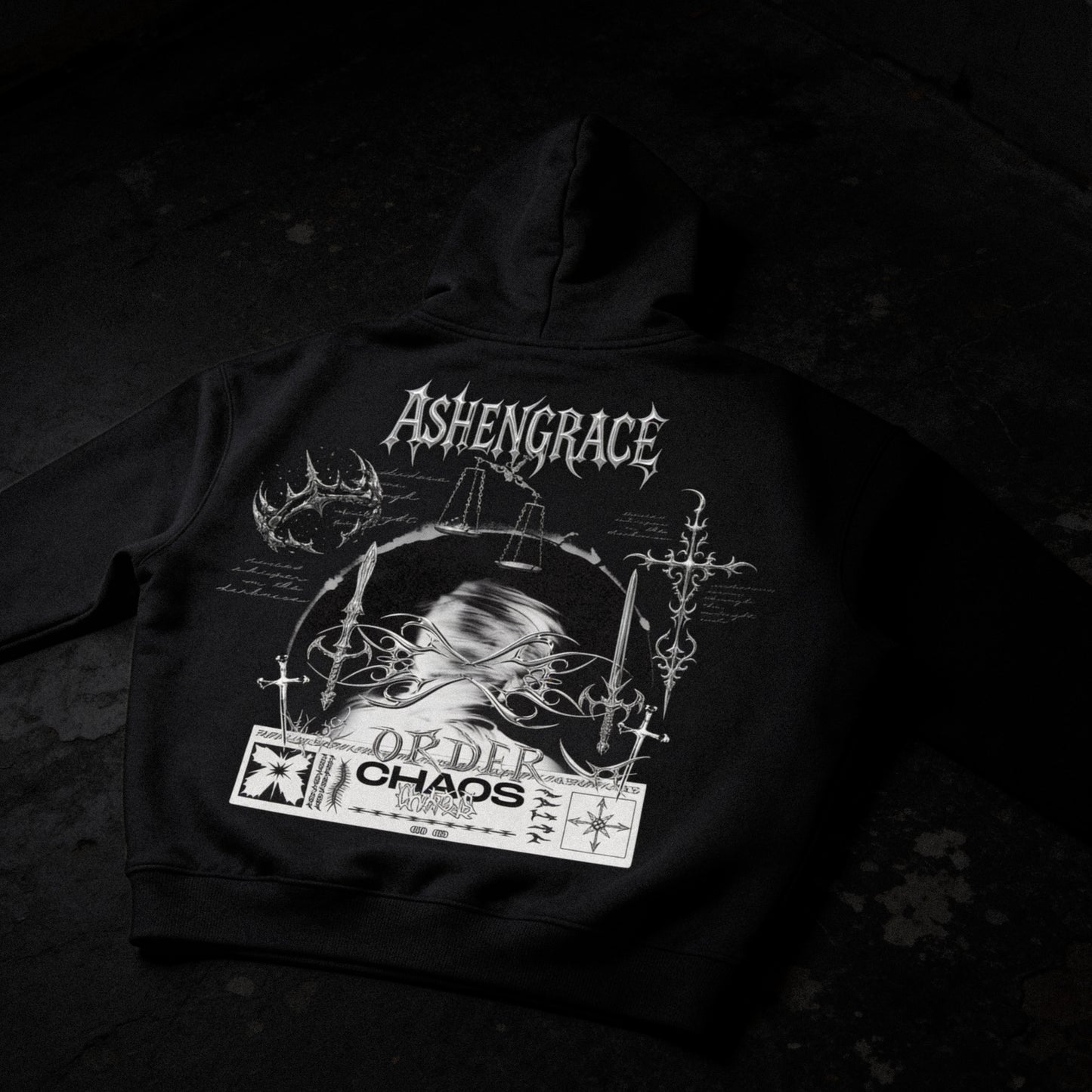 Order & Chaos Oversized Hoodie