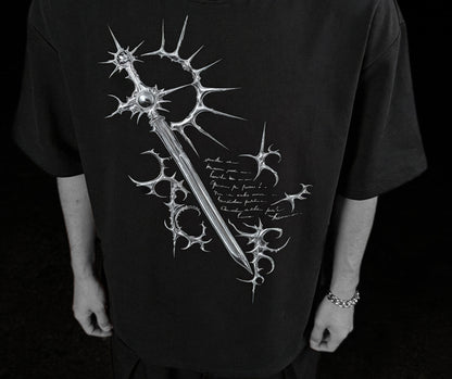 Crowned in Ruin Oversized T-Shirt