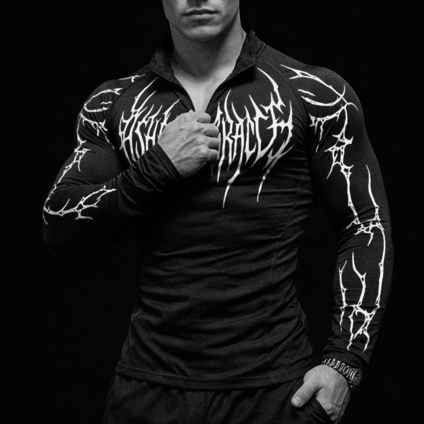 Sacred Armor Quarter Zip Compression [Ivory Reliquary]