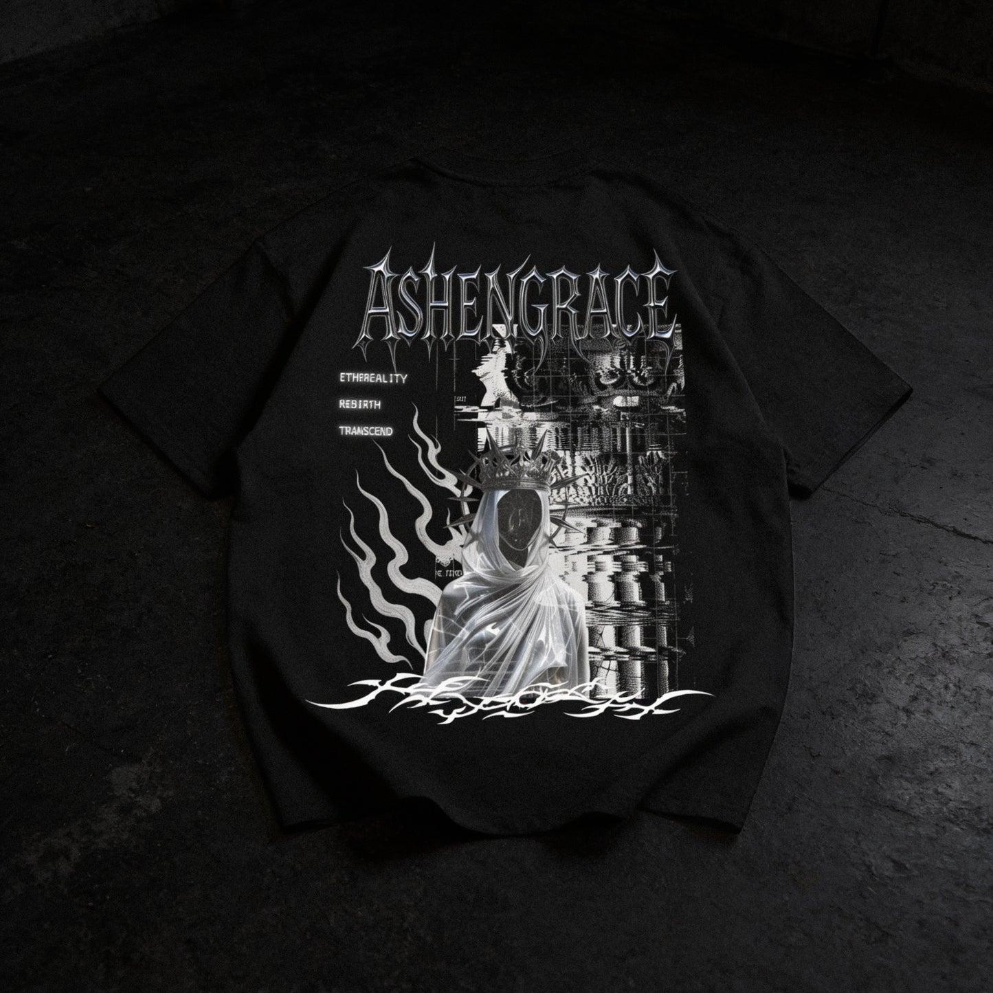 Crowned in Ruin Oversized T-Shirt