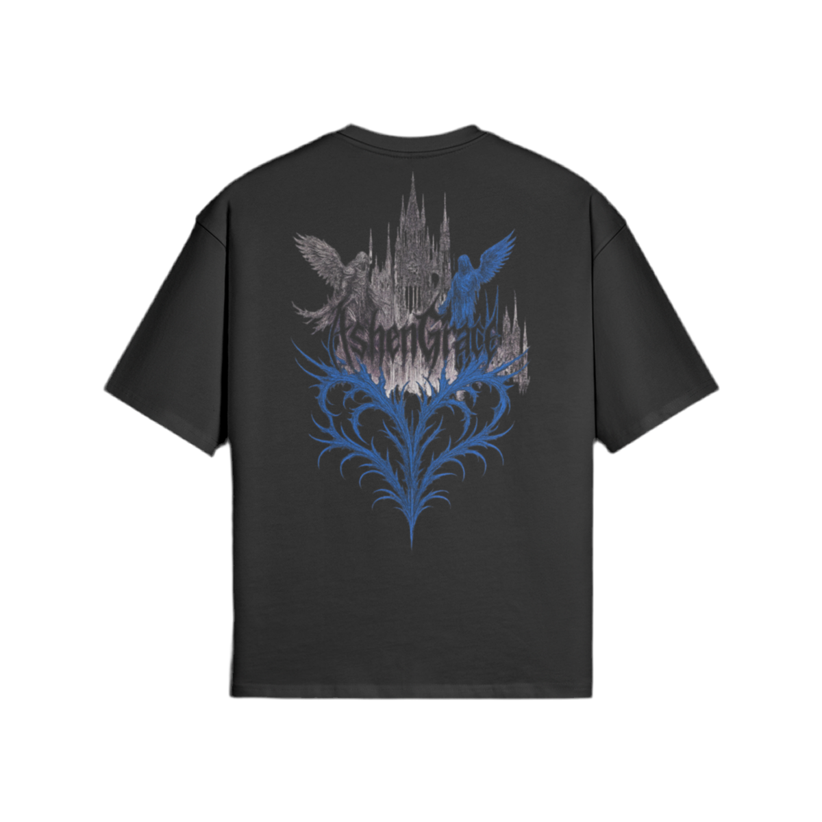 Wings of Desolation Oversize T-Shirt [Celestial Sky]