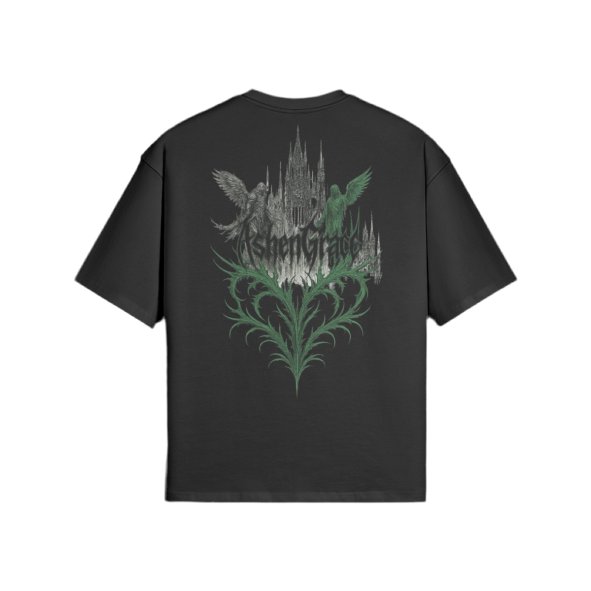 Wings of Desolation Oversize T-Shirt [Verdant Decay]
