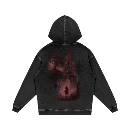 Echos of Ruin Hoodie [Crimson Omen]