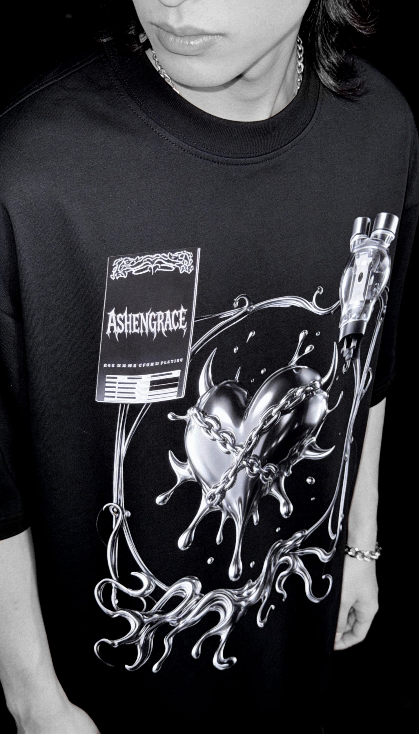 Chromatic Pulse Oversized T-Shirt