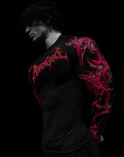 Infliction Compression Shirt [Scarlet Rot]