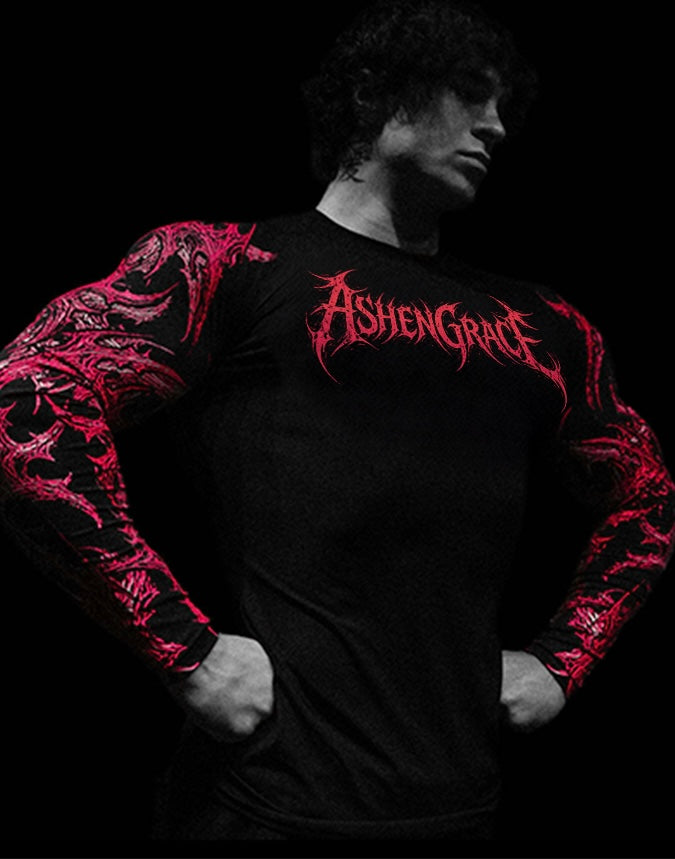 Infliction Compression Shirt [Scarlet Rot]