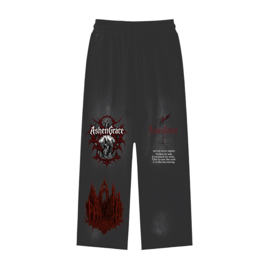 Red Sanctum Sweatpants