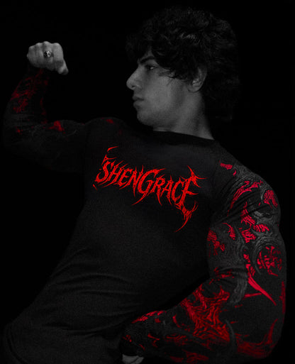 Infliction Compression Shirt [Destined Death] [Limited Edition]