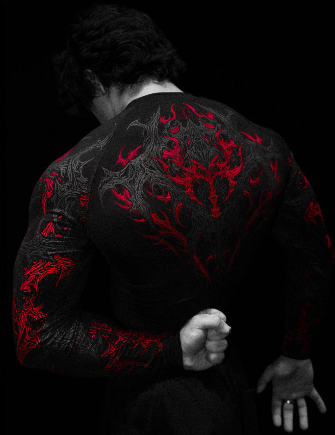 Infliction Compression Shirt [Destined Death] [Limited Edition]