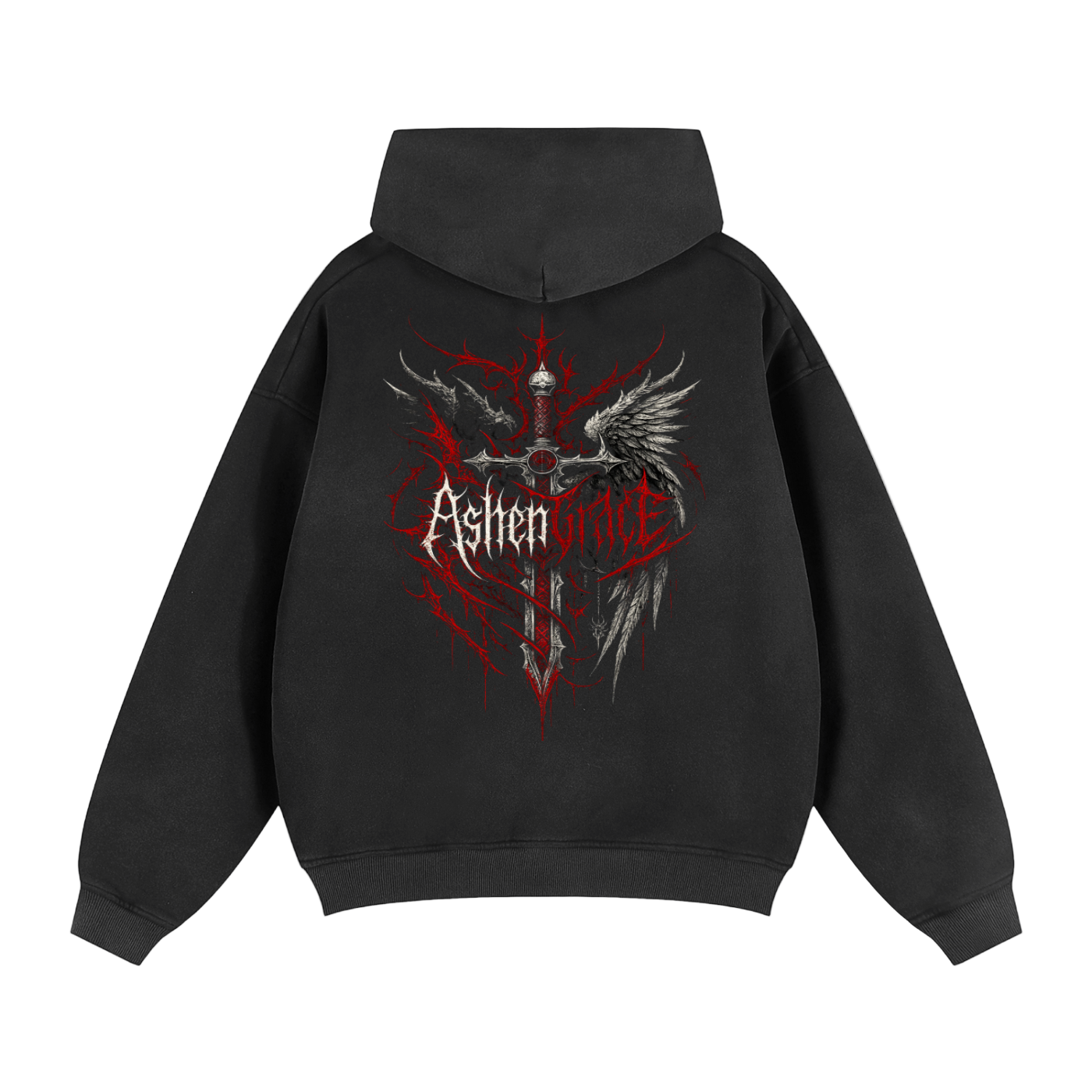 Oathbound Zip-Up Jacket. [Crimson]
