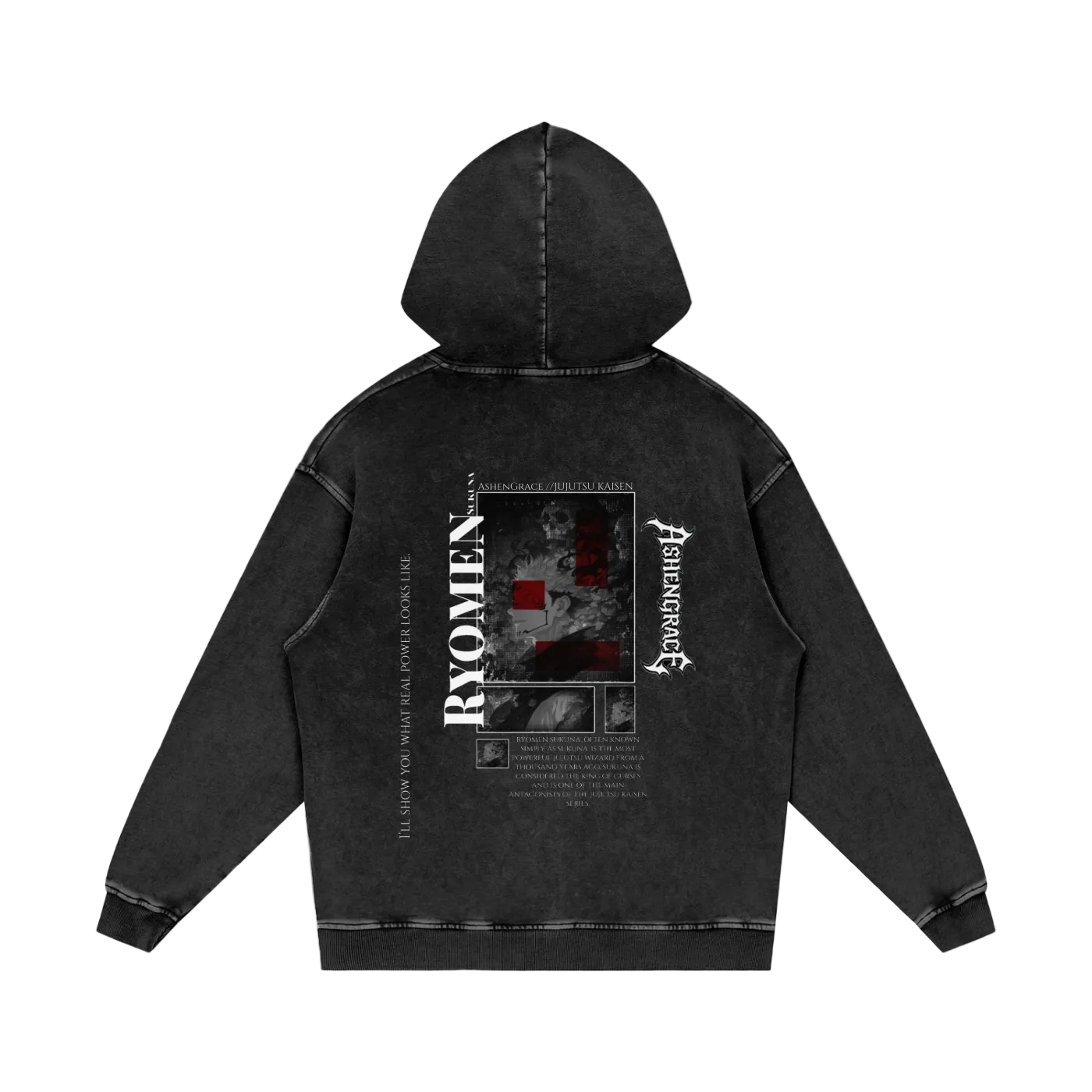 Sukuna Oversized Hoodie
