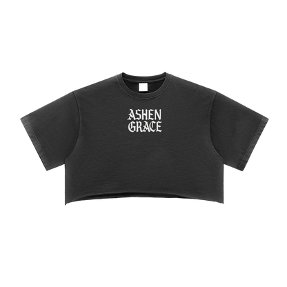 Tainted Edge Womens Crop Top