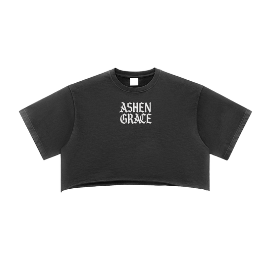 Tainted Edge Womens Crop Top