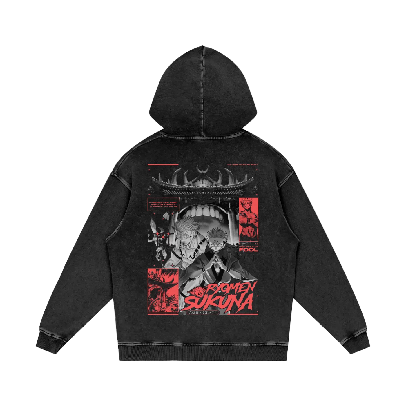 Malevolent Shrine Oversized Hoodie Hoodie [Limited Edition]