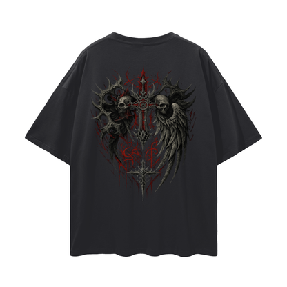 Streetwear Loose Drop Shoulder T-Shirt